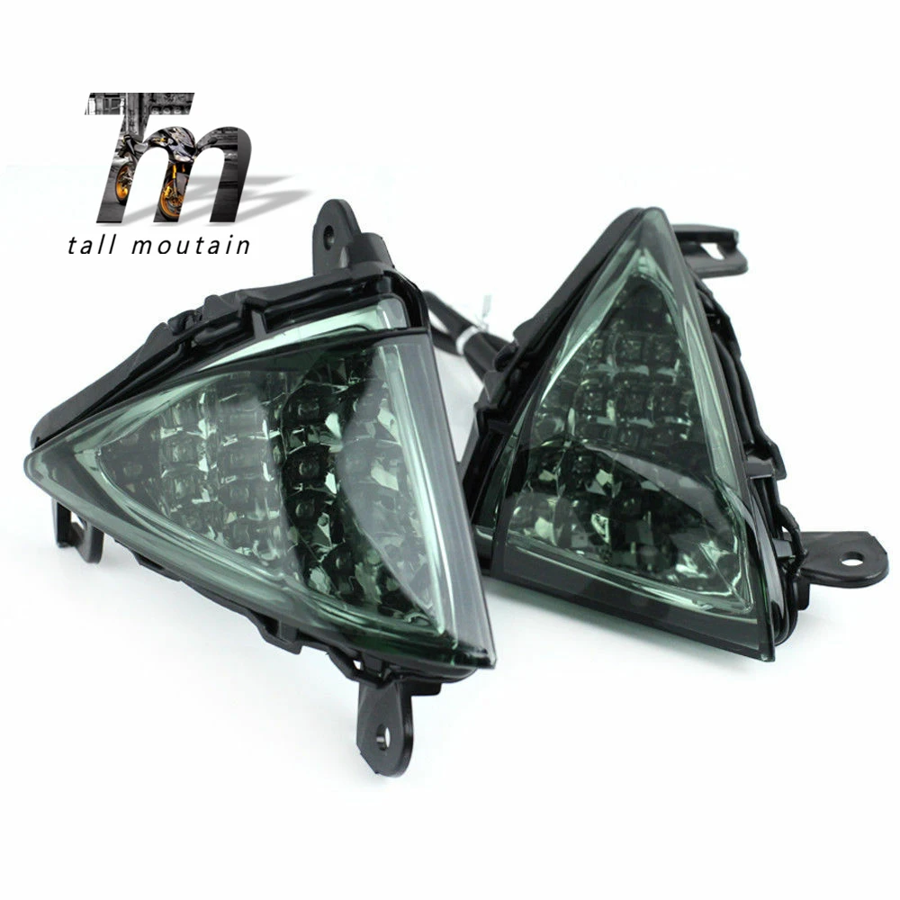Передний светодиодный индикатор поворота для KAWASAKI ZX6R ZX10R Z750 Z1000 NINJA 650R ER6N ER6F аксессуары для мотоциклов светильник мигалка