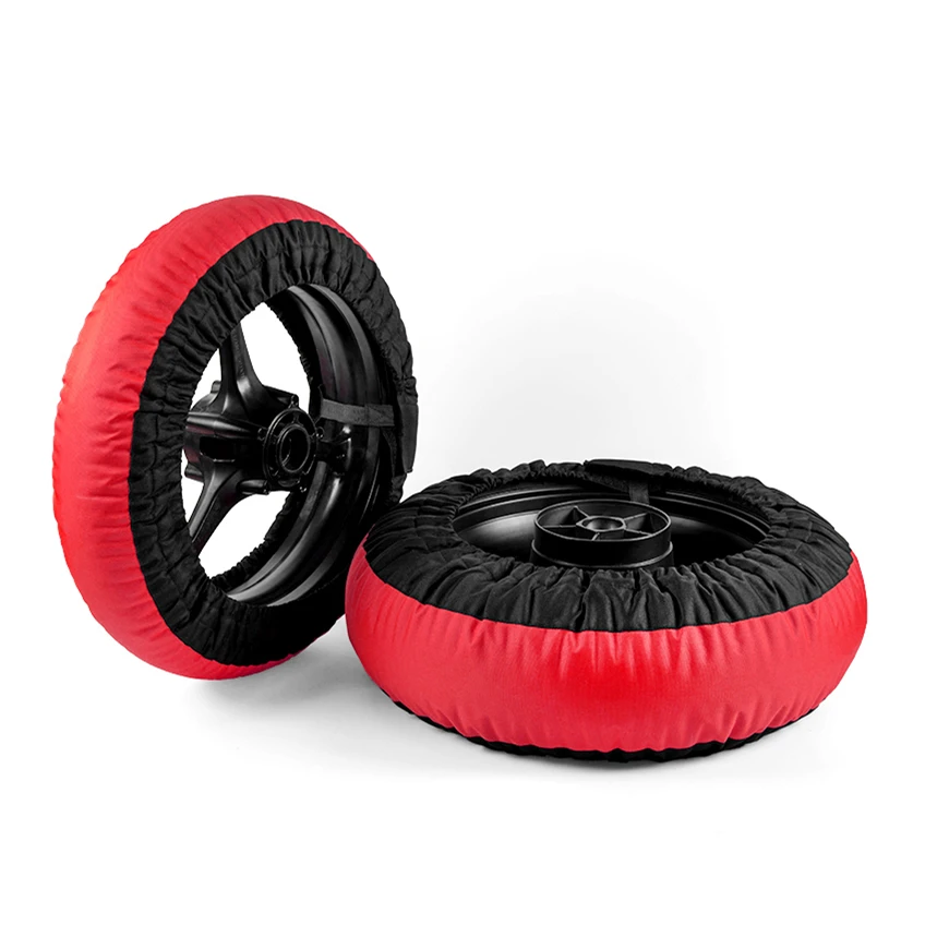 

Motorcycle Racing Wheel Tyre Warmer 17inch Front Rear 120/200 Wheel Heater Cover accessories mt09 mt07 s1000rr