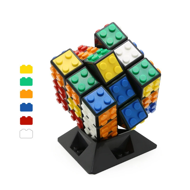 3x3x3 обучающая маленькая частица для взрослых и детей Legoings строительные блоки