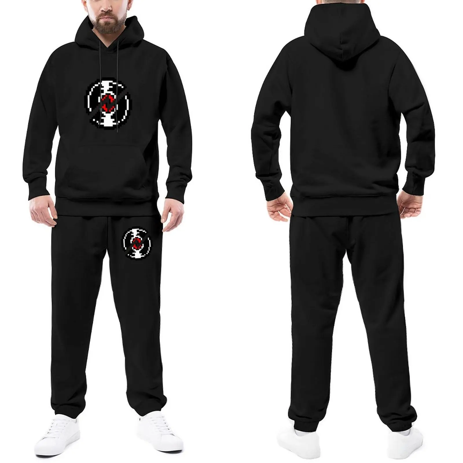 

Homestuck Mens Tracksuit Set Dave Strider Logo Shirt Male Sweatsuits Sale Sweatpants And Hoodie Set Jogging