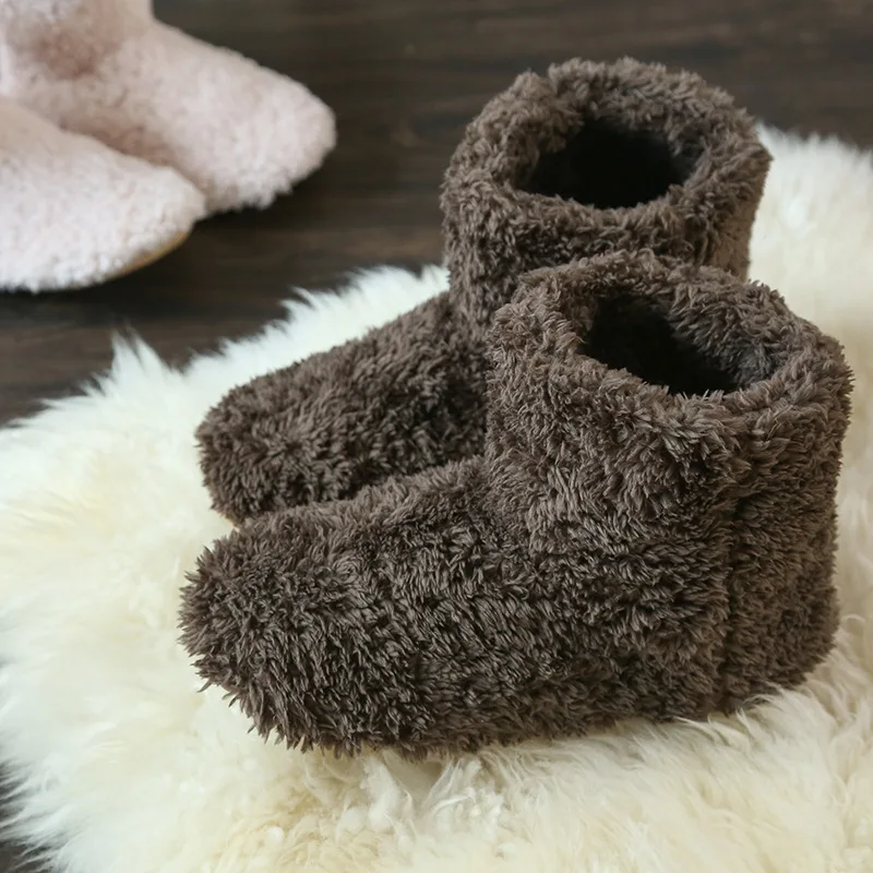 

Warm Winter Home Shoes Indoor Footwear Couple Home Floor Shoes Warm Boots Women Family Christmas Cotton Winter Shoes Women Boot