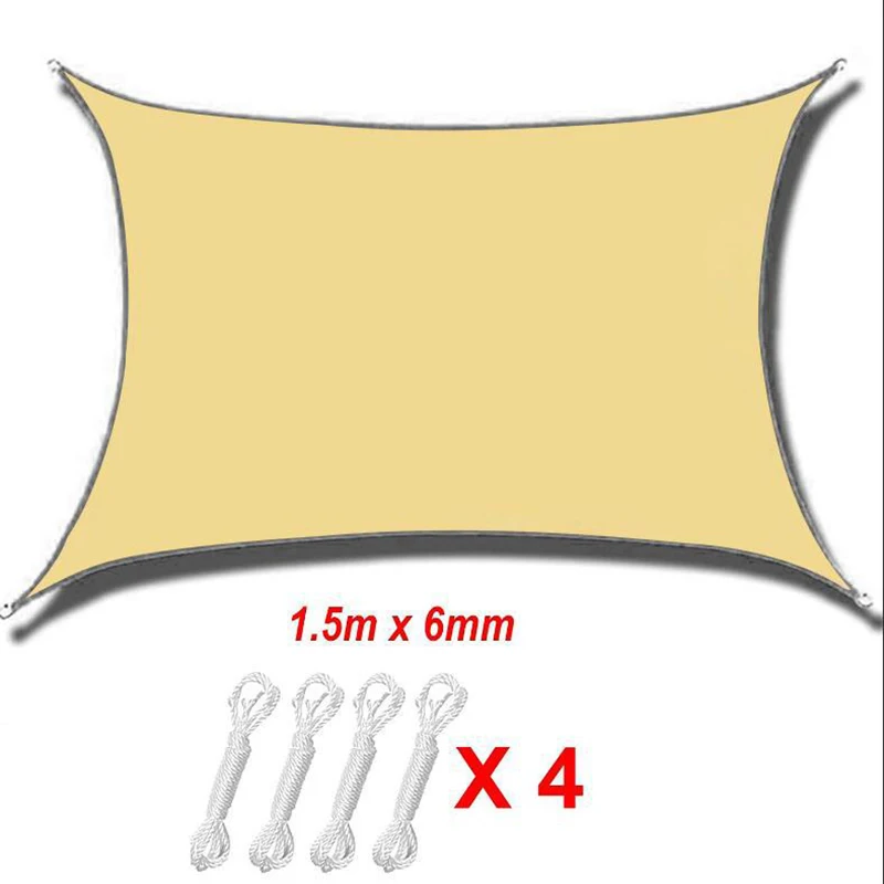 Водонепроницаемый солнцезащитный навес защита от солнца тент для паруса