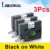 3PK Black on White