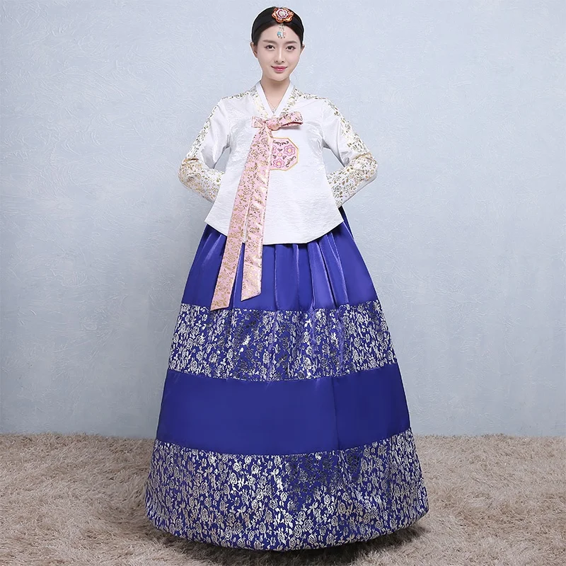 Hanbok Korean National Costume Traditional Dress Cosplay Wedding Performance Clothing TA2131 | Тематическая одежда и