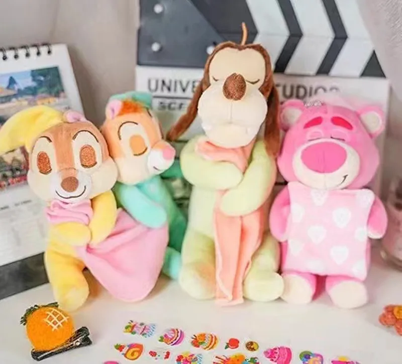 Плюшевая кукла Disney игрушка Лежащая Спящая чип Дэйл мистер Кью Майк Стич лотсо