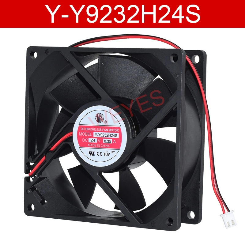 Оригинальный Y-Y9232H24S 24V 0.35A двухлинейный бесщеточный двигатель вентилятора