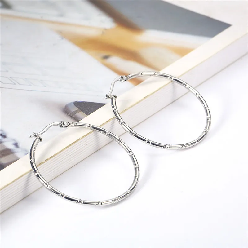 Ювелирные изделия OUFEI из нержавеющей стали для женщин серьги кольца Женские