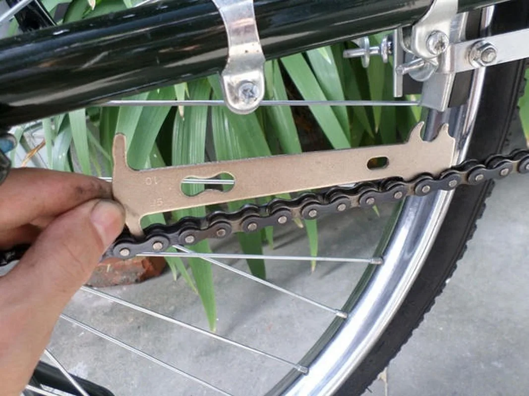 

Bicycle Chain Test Caliper Road Folding Bicycle Mountain Bike Chain Wear Replacement Detection Card Rail Tool