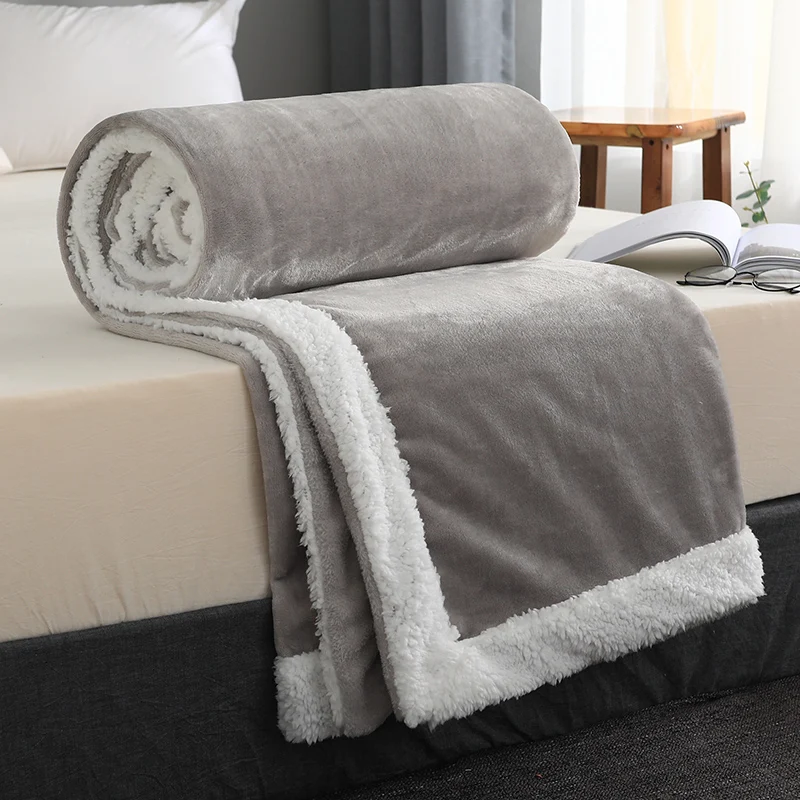 Утолщенное Коралловое одеяло для ночного сна дышащее покрывало дивана