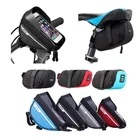 Велосипедная сумка, велосипедный держатель для телефона, водонепроницаемая сумка для горного велосипеда, подставка для сотового телефона с сенсорным экраном, водонепроницаемая смарт-Мобильная Сумка bicicleta