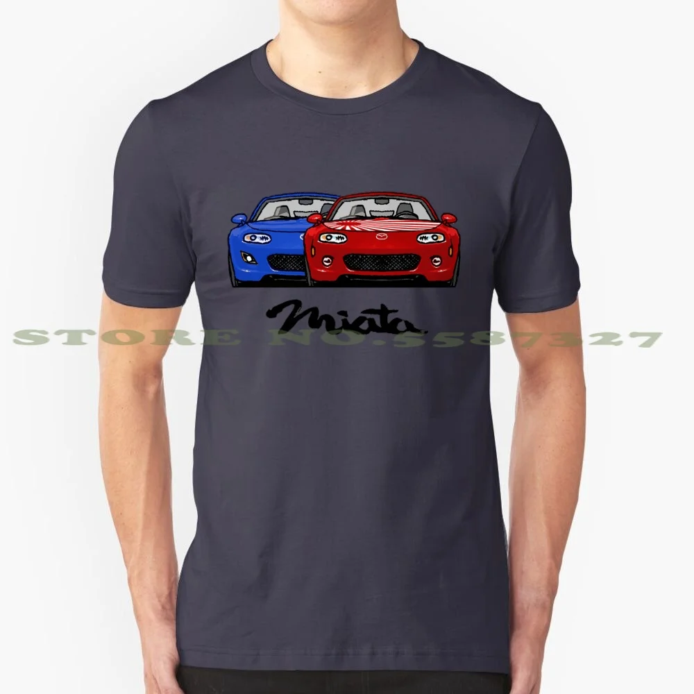 

Mx5 Miata Nc Blue-Red Cool Design Trendy T-Shirt Tee Mazda Mx5 Miata Mx5 Miata Jdm Roadster Mazda Mx5 Nc