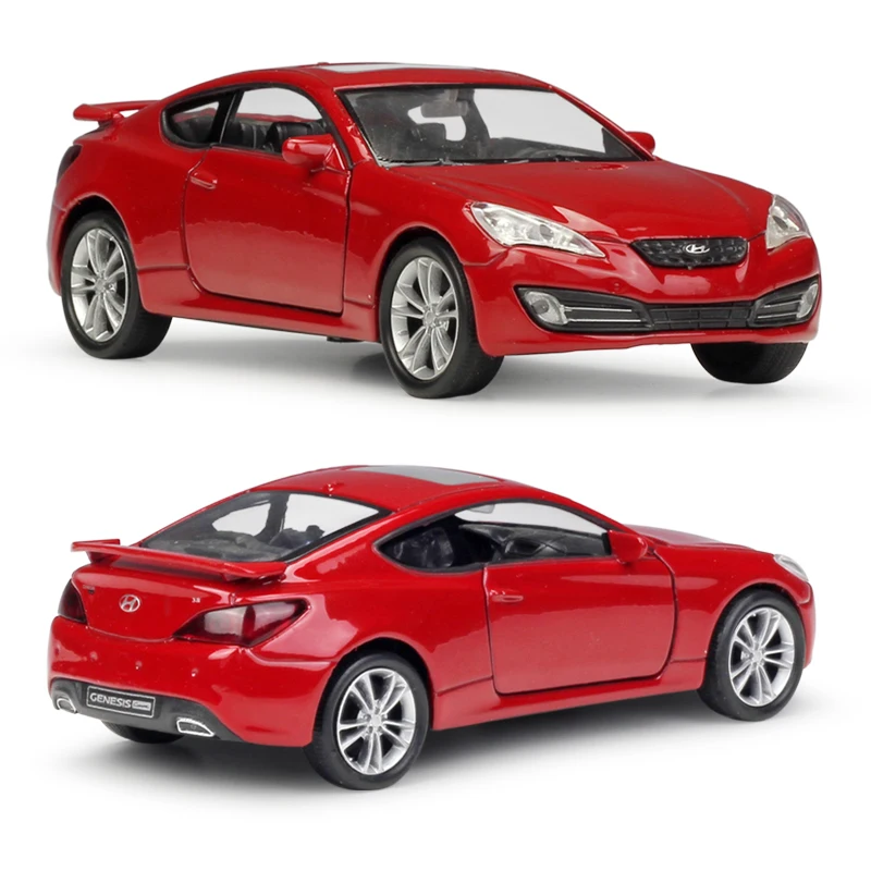 

1:36 Hyundai Genesis Coupe 2009 Alloy Car Model Pull Back Diecast Toy Vehicle Simitation Cars Model Toys For Children Kids Gifts