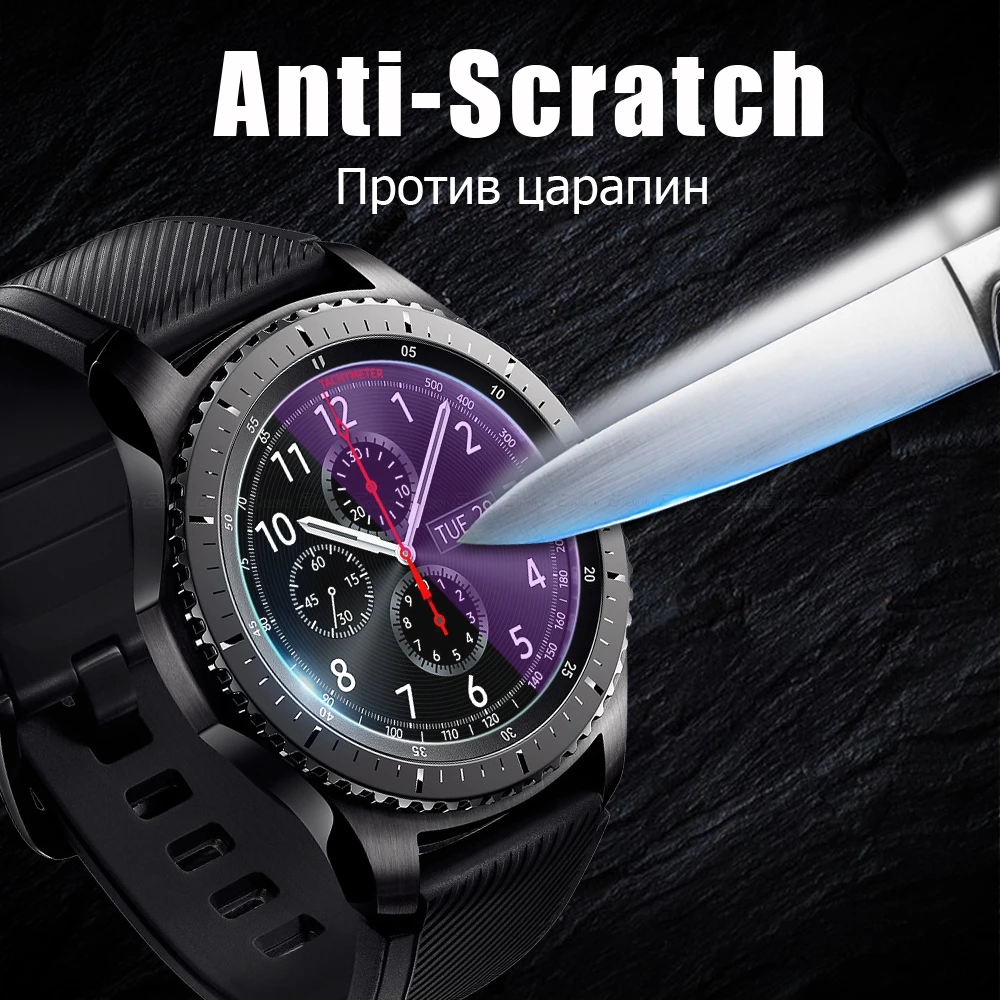 Защитная пленка для экрана Samsung Galaxy Watch Watch3 3 45 мм 46 41 42 LTE Gear S3 S2 Смарт часы из