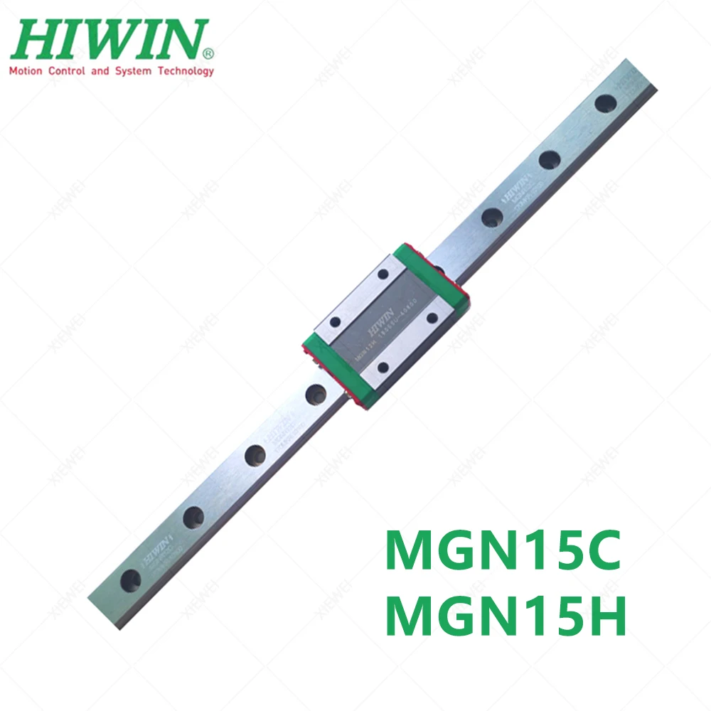 Линейная направляющая из легированной стали HIWIN MGN15C MGN15H скользящий блок с 15 мм