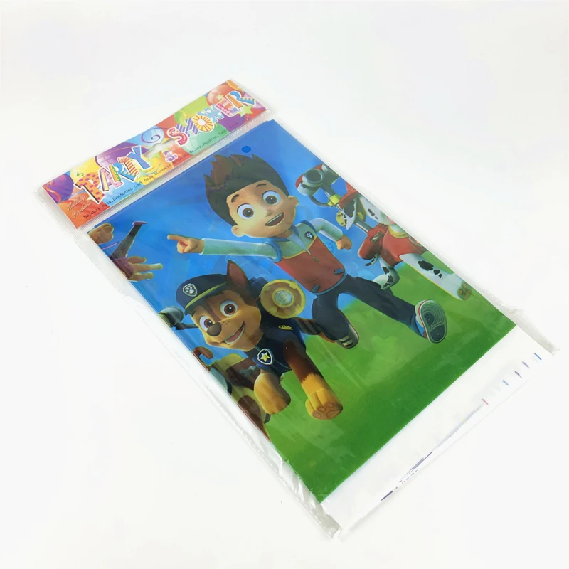 

1Pcs Paw Patrol Cartoon 108*180cm Kids Girl Boy Birthday Party family party Disposable Baby Shower Tablecloth Party Supplies