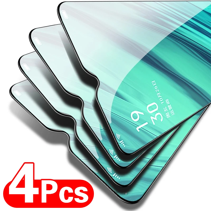 4 шт. полное покрытие экрана протектор для Redmi Note 9 9s 10 Pro Max 8 7 стекло Xiaomi 9A 8A