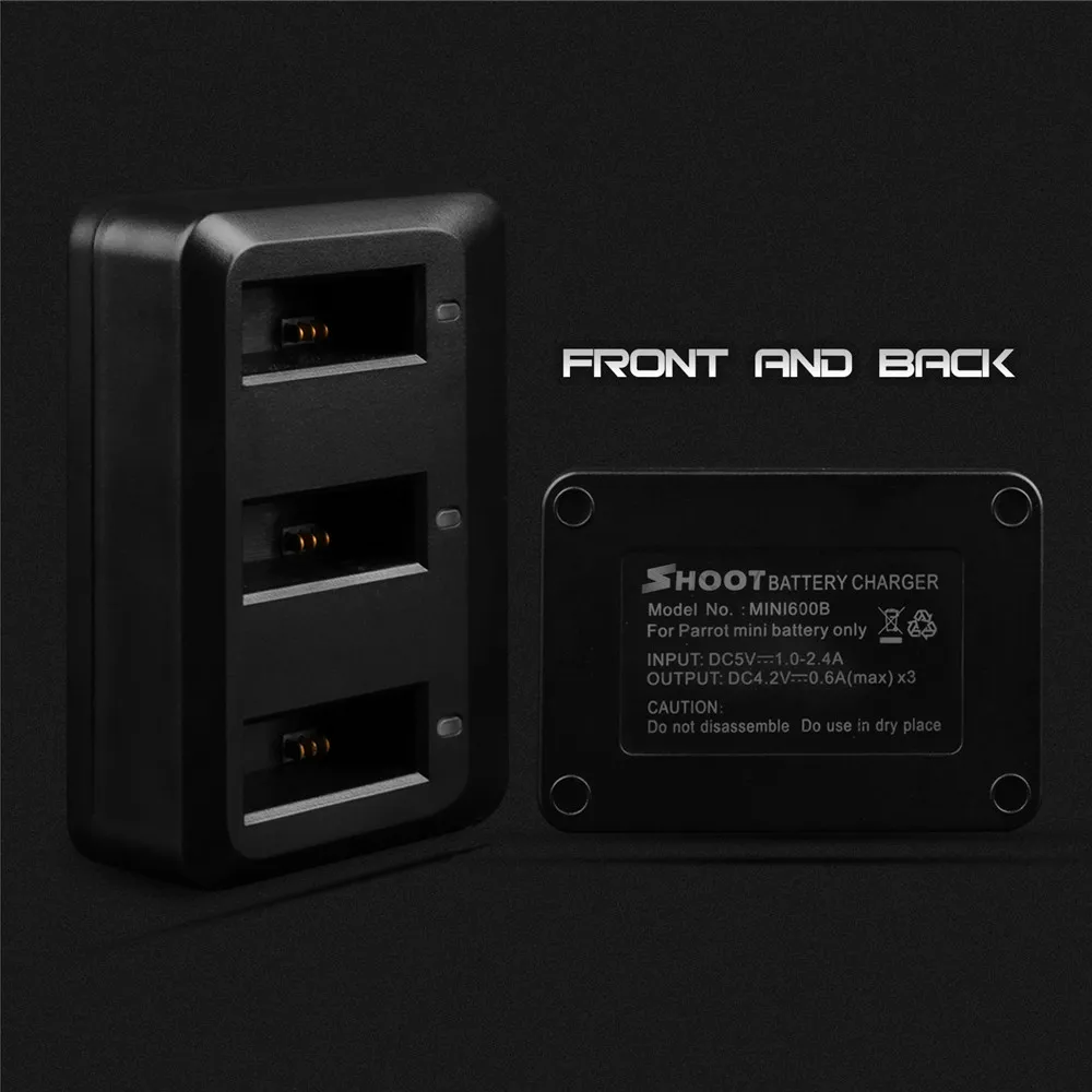 3 шт. литий полимерный аккумулятор для попугаев 7 в 600 мАч|Аккумуляторы дронов| |