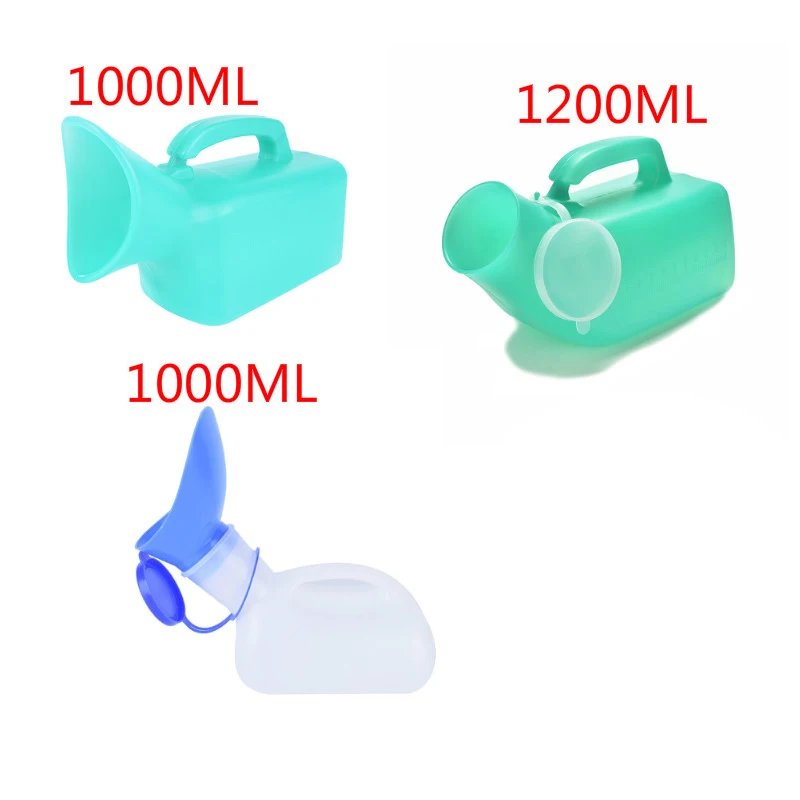 1000ML 1200ML Male Female Women Urinal Outdoor Travel Camping Portable Soft Silicone Urination Device Stand Up Pee | Обустройство