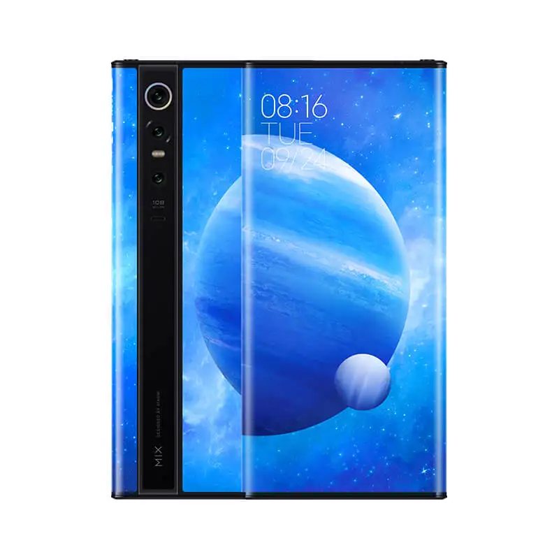 Black Xiaomi MIX Alpha 12 ГБ 512 ГБ Snapdragon 855 Plus 7,9" OLED 5G объемный экран супер флагманская Тройная камера MIUI Alpha 4050 мАч - Цвет: Black