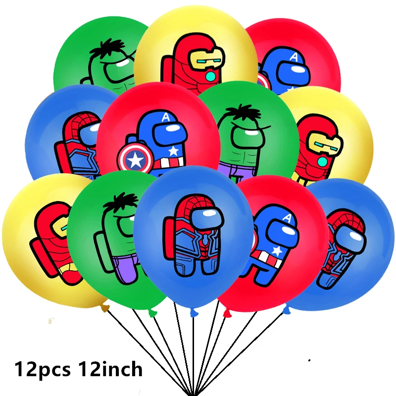 1 комплект фольгированные воздушные шары с надписью Crewmate |