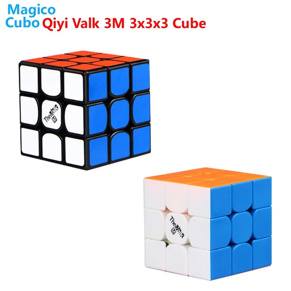 

Qiyi Valk3 M Speed 3x3x3 Magnetic Magic Cubes Puzzle Valk 3M 3x3 Cubo Magico Magnet Professional Educational Toys for Children