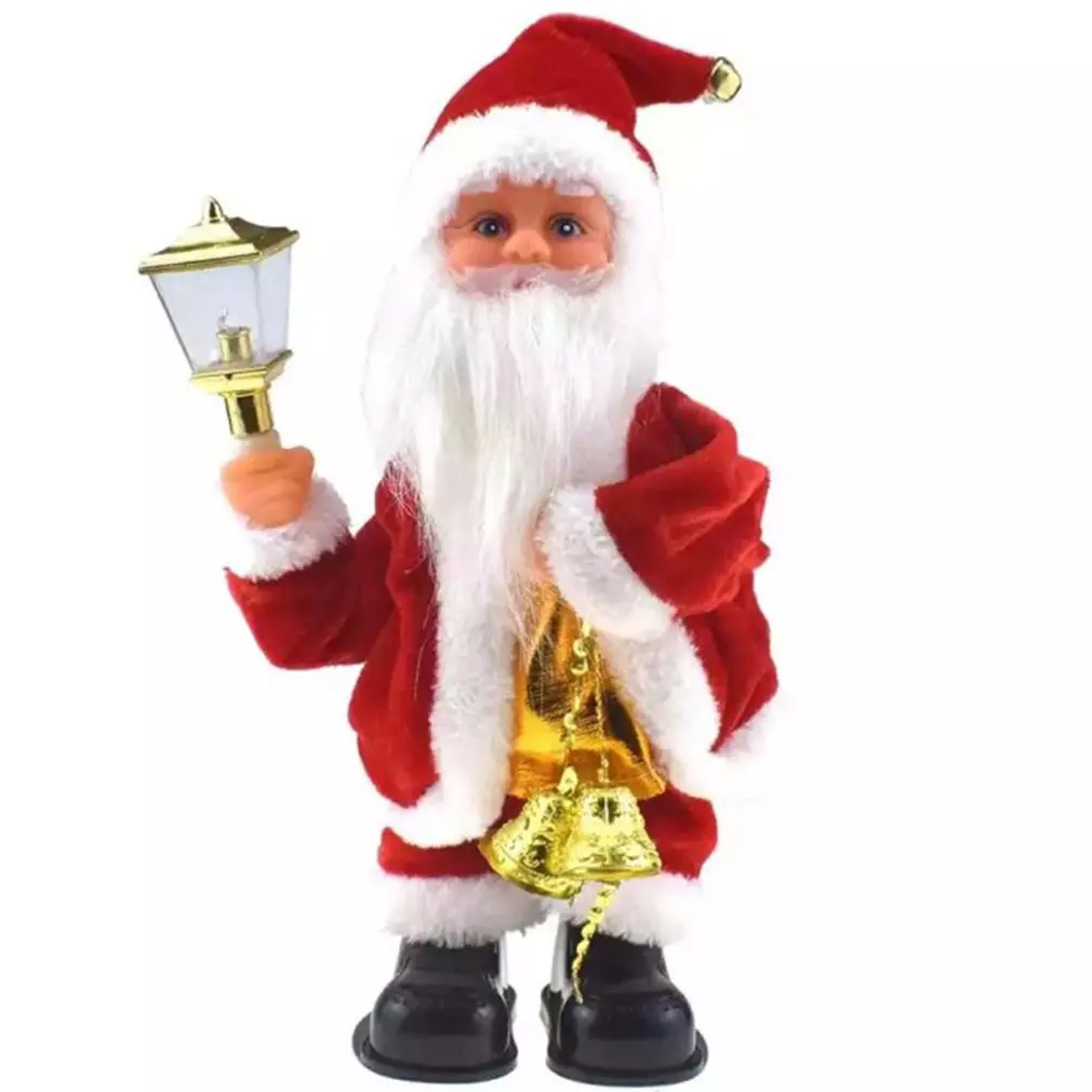 

Рождественские украшения, вращающиеся вручную храмовые фонари, электрическая музыка, Санта-Клаус, детские куклы, игрушки, праздничные пода...