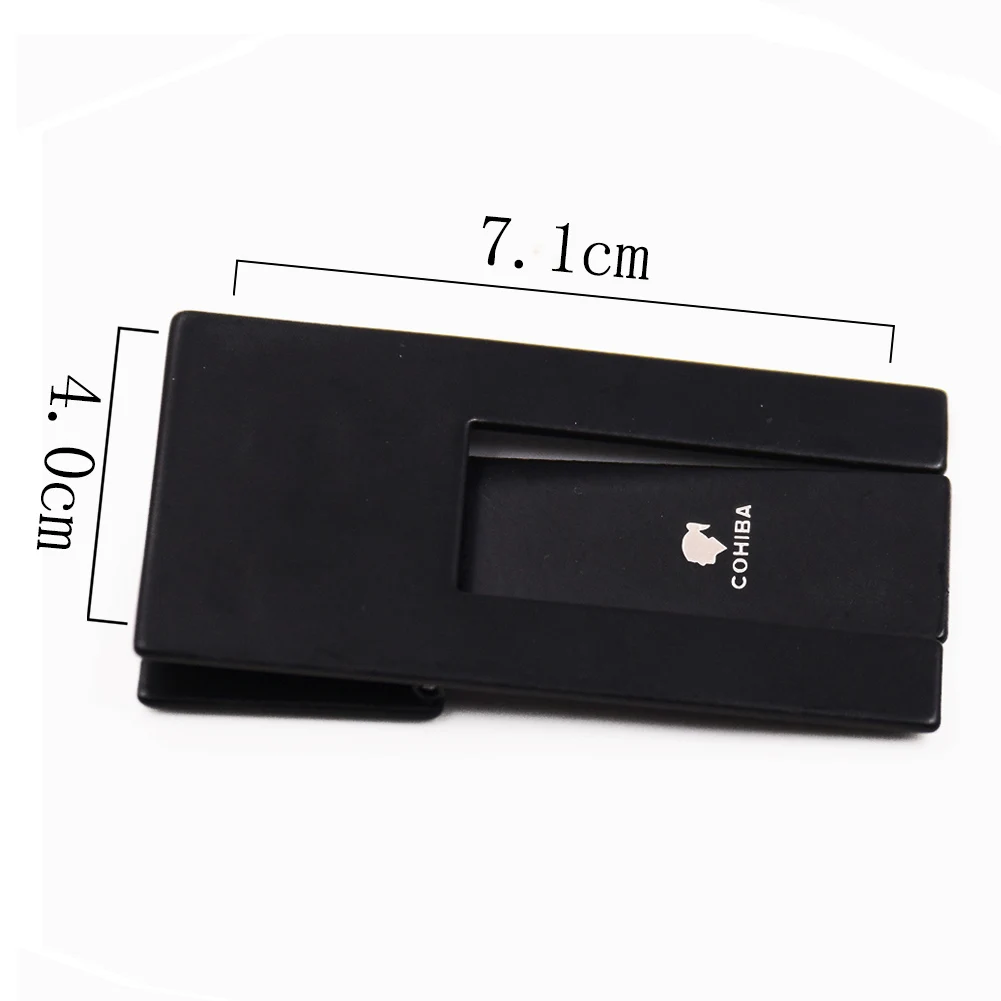 

Black Stainless Steel Foldable Cigar Holder Cigarette Display Rack Stand Bracket Smoking Accessory Gadgets Man Gifts Wholesale