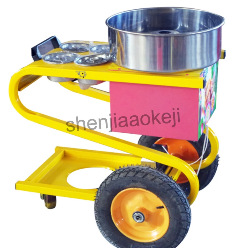 Аппарат для производства хлопковой конфеты аппарат электрическая тележка