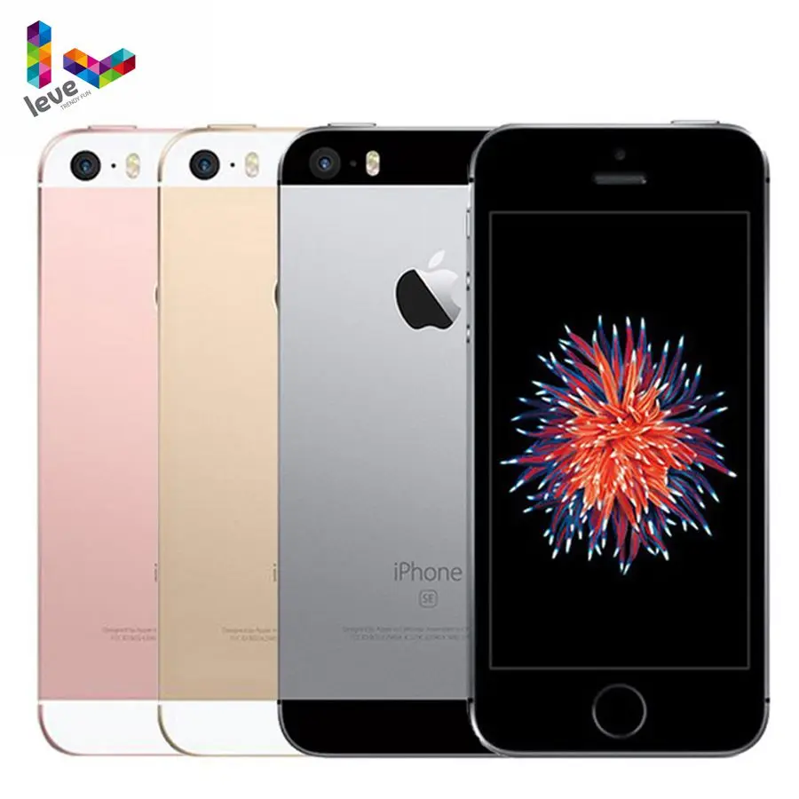 Разблокированный смартфон Apple iPhone SE 12 МП 4 дюйма сканер отпечатков пальцев