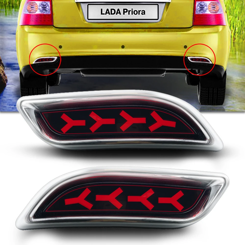 Авто запчасти Запчасти для lada priora светодиодный фонарь светильник задний