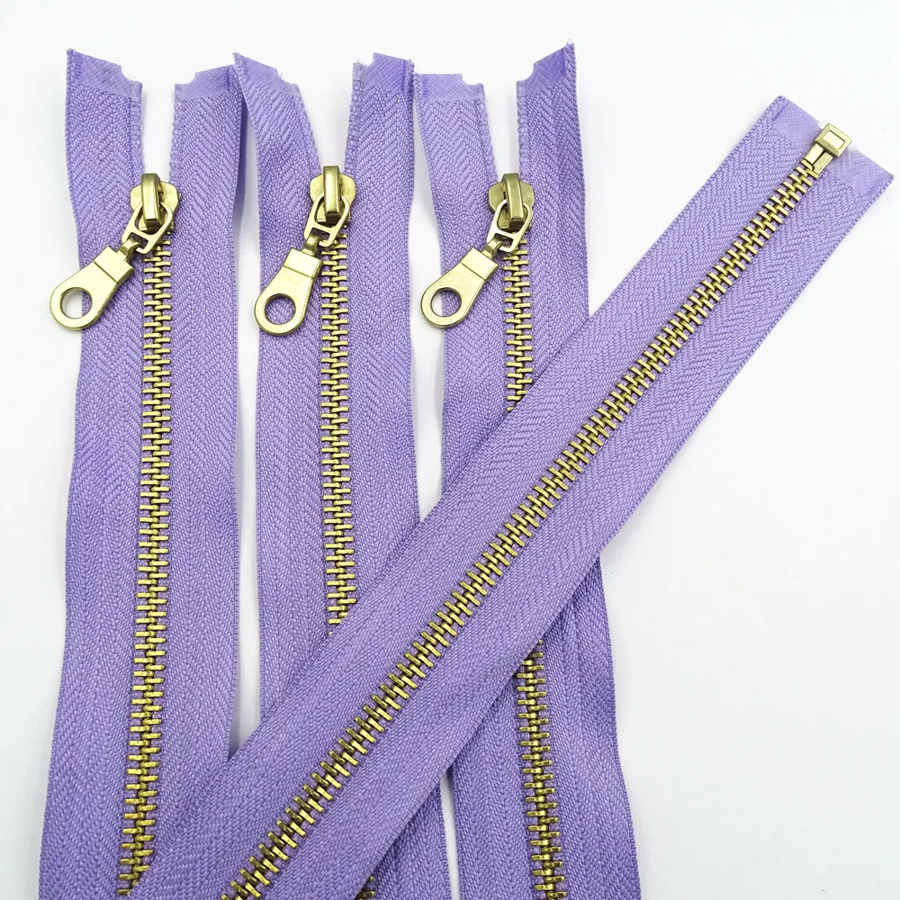 20 шт латунный металлический открытый конец 5 #(12-24 дюйма) швейная молния | Дом и сад