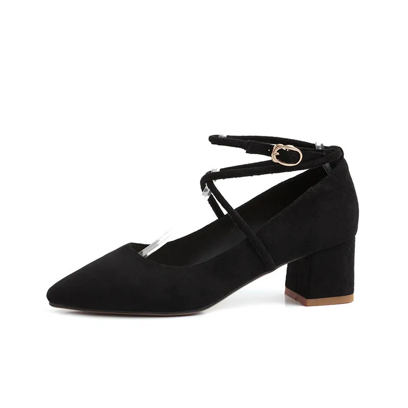 

Beige Heeled Sandals Comfort Shoes for Women Shallow Mouth Large Size Black High 2021 Pointed Girls Spring Elastic Band