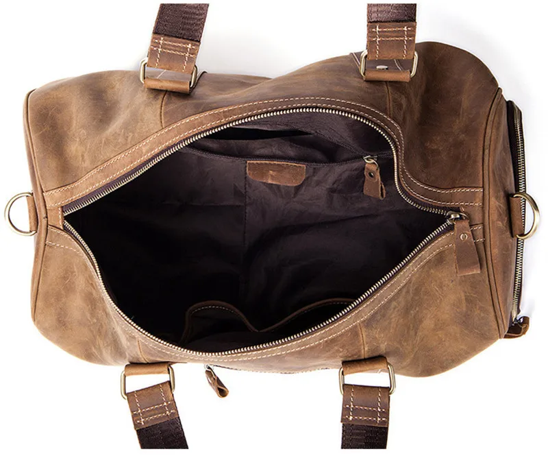 PNDME уличные из натуральной кожи мужская сумка для путешествий в винтажном стиле