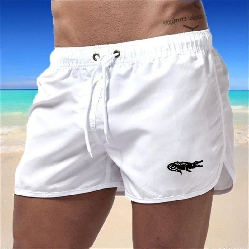 

Men Beach Shorts Summer Swimwear New Men Brief With Push Pad Sexy Swimsuit Waterproof Swimming Trunks For Bathing Swim Shorts