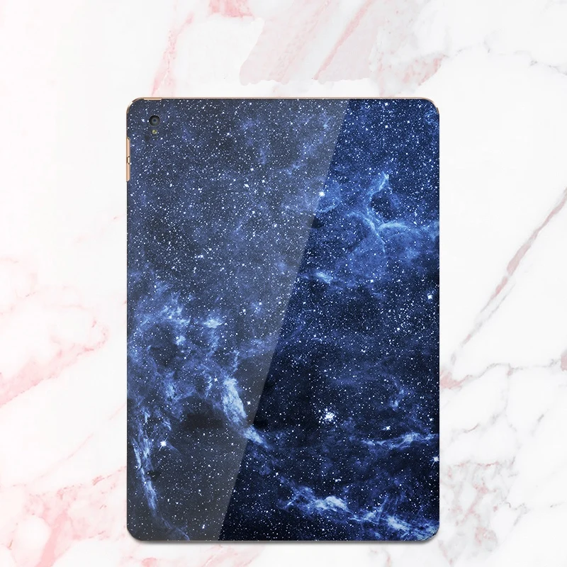 Наклейка на заднюю панель планшета с полным покрытием красочная кожа простой