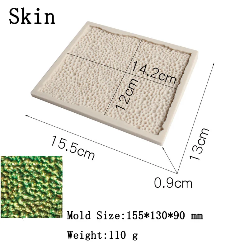 Силиконовая форма для мастики meiжура в виде динозавра глаз и когтей |