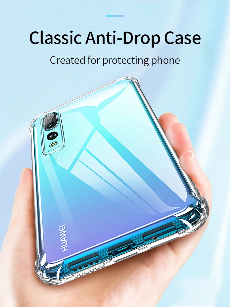 YBD прозрачный противоударный чехол для телефона huawei P20 P30 lite pro mate 30 20 honor 10lite 8X 8C 10i 20 PRO