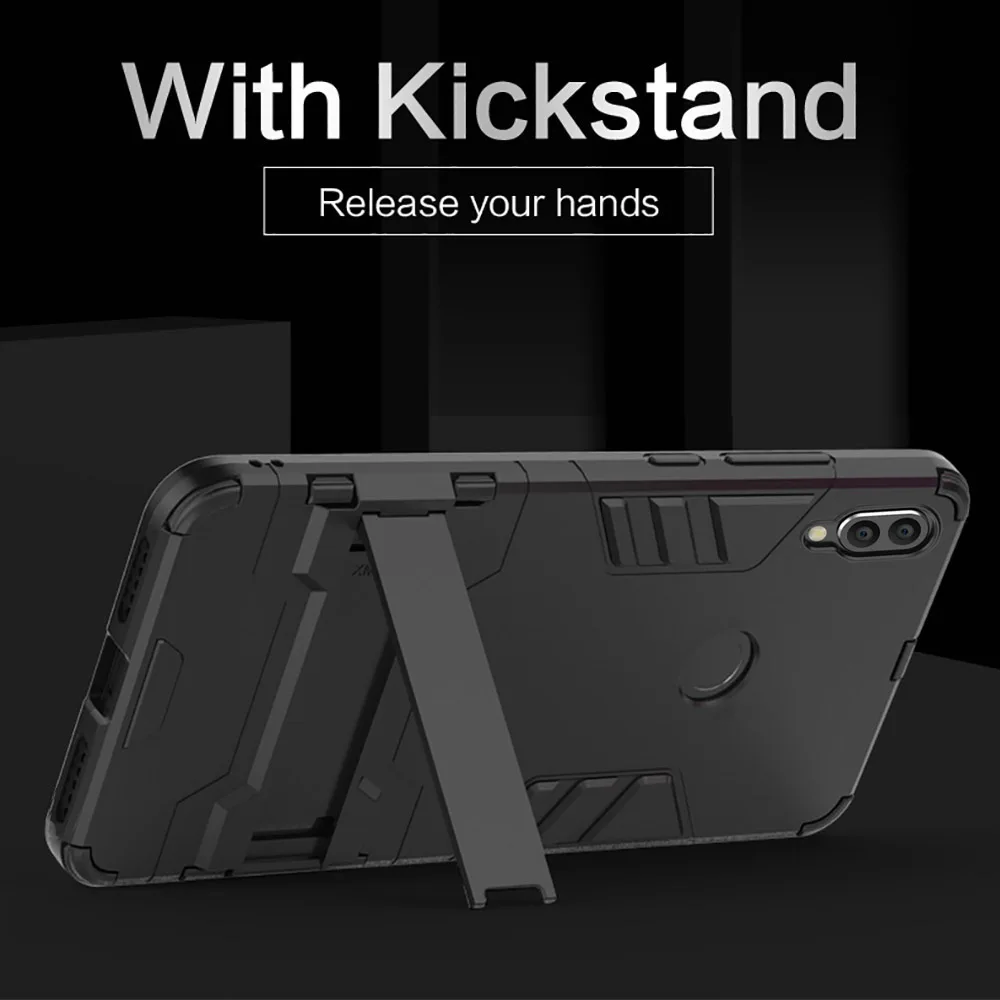 KONSMART Новый чехол для телефона Redmi Note 7 глобальная версия Броня Жесткий