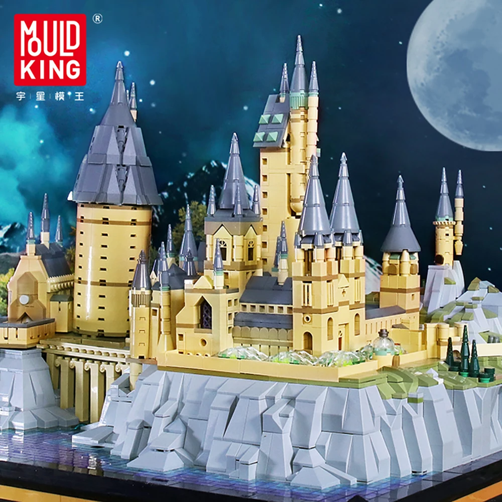 6862pcs Movie Series The Magic Castle School of wizardry Model Building Blocks Toys For Children Compatible with 16060 Bricks | Игрушки и