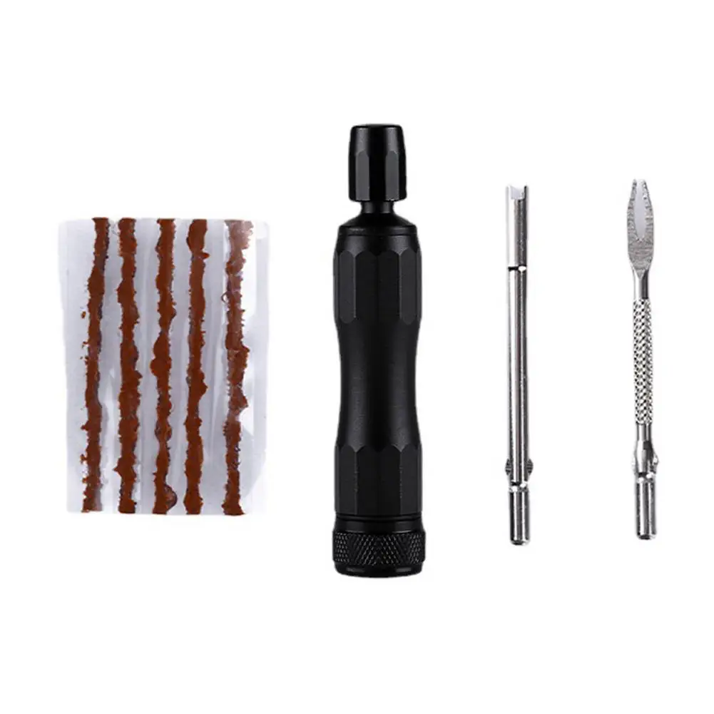 

Tire Puncture Repair Kit Portable Bike Tire Repairing Tool Bicycle Tires Rod Drill Set For Bike Multi Tires Repairing Tools Se