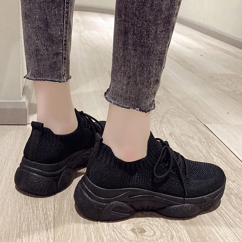 

Women's Shoes Casual Shoes Spring Sneakers Superstar Woman-shoes Tennis Female Heels Fashion 2021 Mesh Roses Trainers Riband Lac