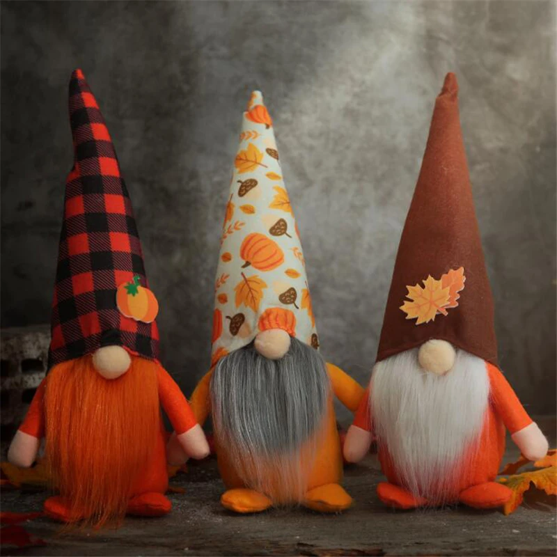 

New Style Lovely Rudolph Doll Dwarf Plush Doll Decorations Holiday Gifts Halloween Plush Toy Household For Kids Stuffed Toys