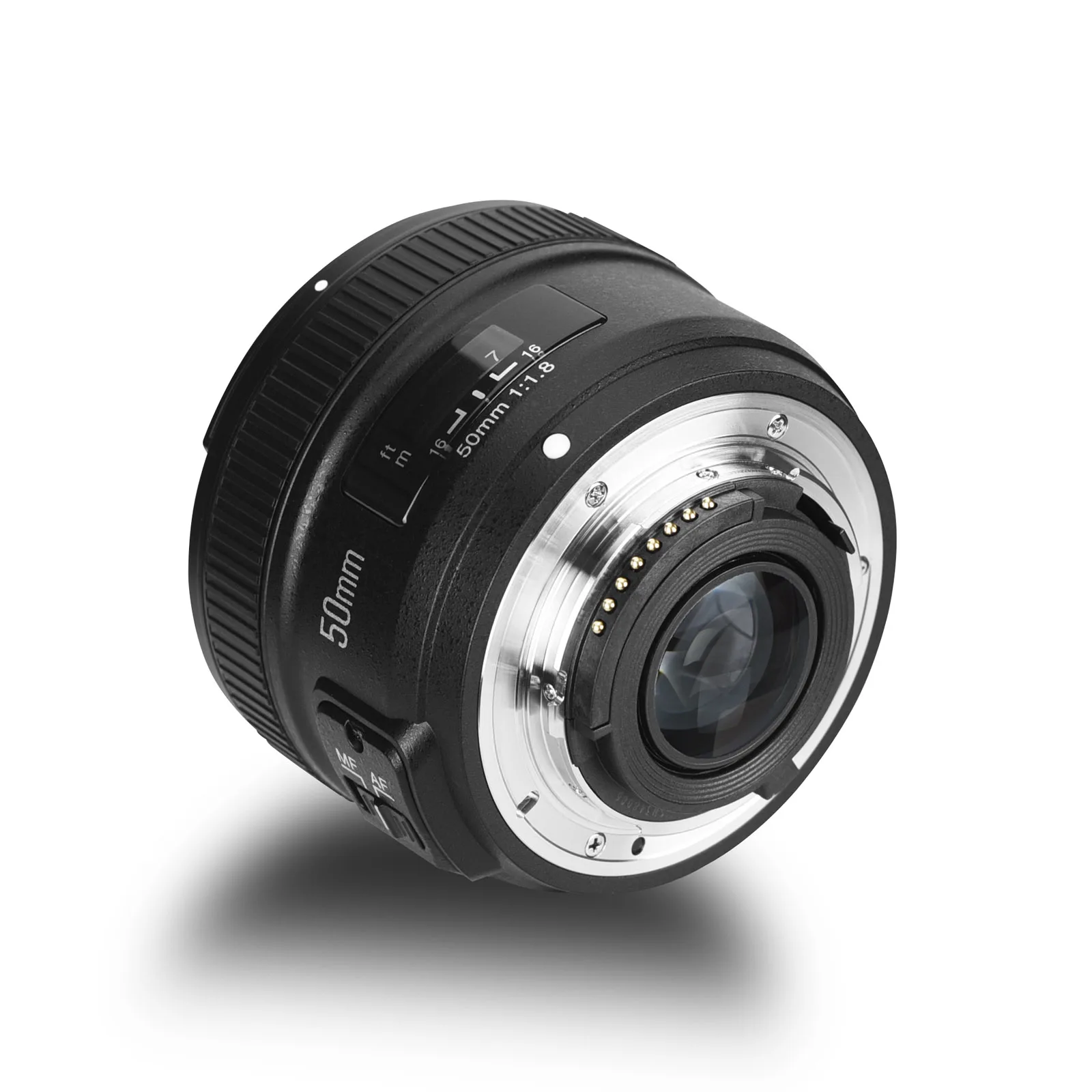 Объектив YONGNUO YN 50 мм f/1 8 Nikon AF объектив апертура Автофокус Большая диафрагма для DSLR