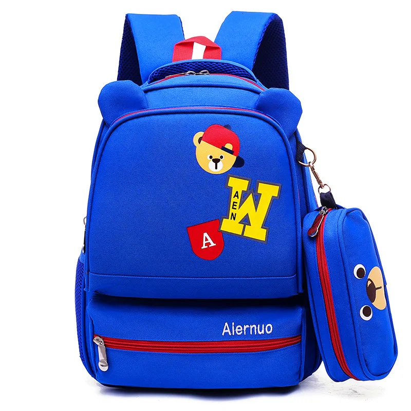 Children Students Schoolbag Primary 's Backpack Bags For Boy And Girls to Reduce The Burden of Books Waterproof school backpacks