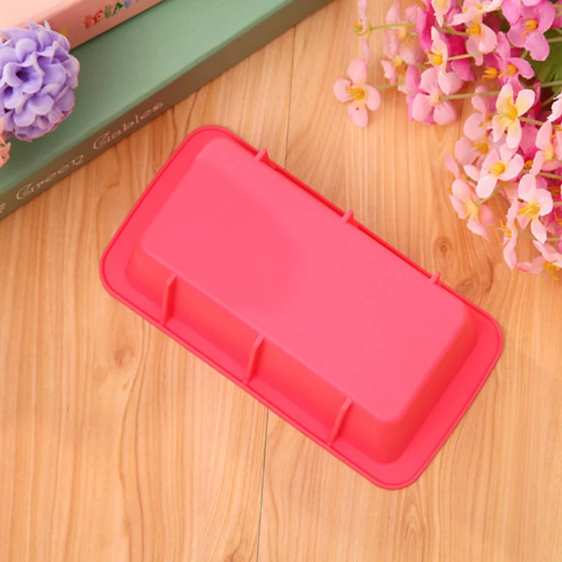 

Silicone Cake Mold Rectangle Pan Bakeware Molds for Bread Toast Baking DIY Kitchen Supplies SEC88