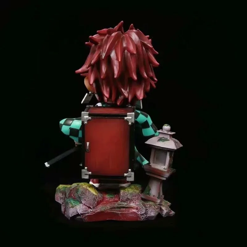 

17CM Anime Demon Slayer Figure with Light Kamado Tanjirou Figures PVC Model Toy Zenitsu Figurine Inosuke Kimetsu No Yaiba Figura