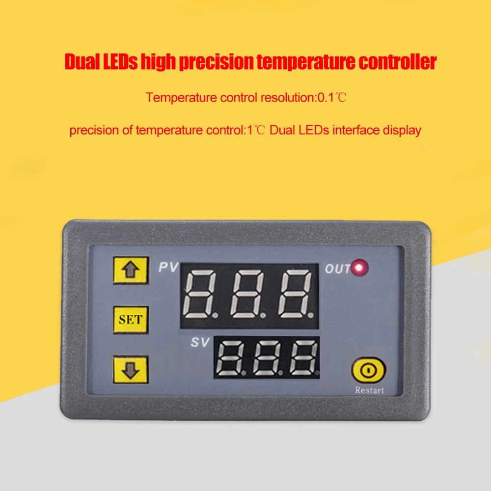 KKmoon Digital Temperature Controller Thermostat Module Weather Station Switch Micro Heating Cooling Control Panel | Инструменты