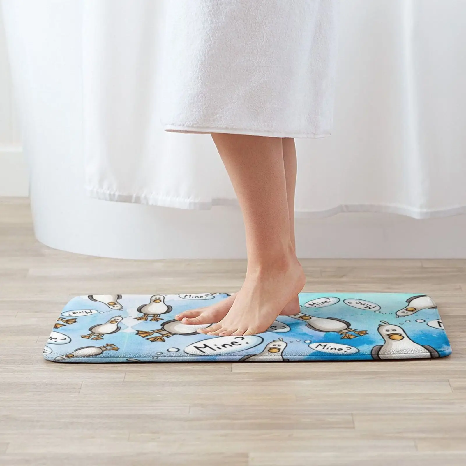 Морские друзья! 3D товары для дома коврик ног океана морской воды рыбы милое