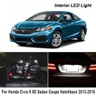 Комплект светодиодсветильник фонарей Canbus для салона автомобиля Honda Civic 9 5D Sedan купе, хэтчбек 2012-2015