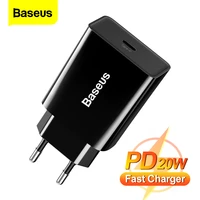 baseus pd 20w usb type c charger quick charge qc 3 0 fast charging for iphone 12 pro max xiaomi usb c travel wall fast charger